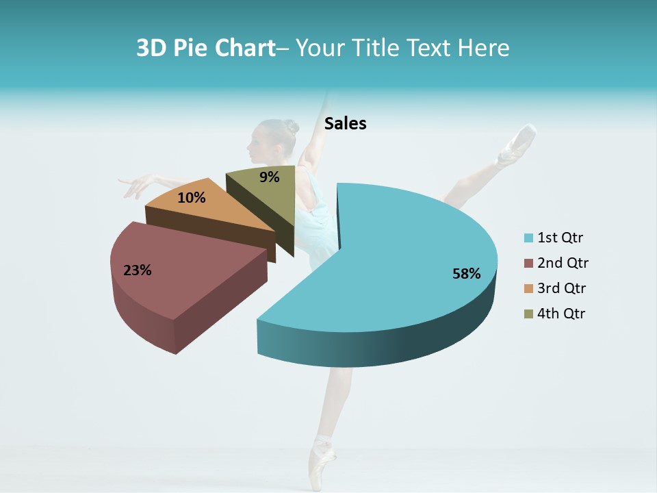 Pose Ballerina Classical PowerPoint Template