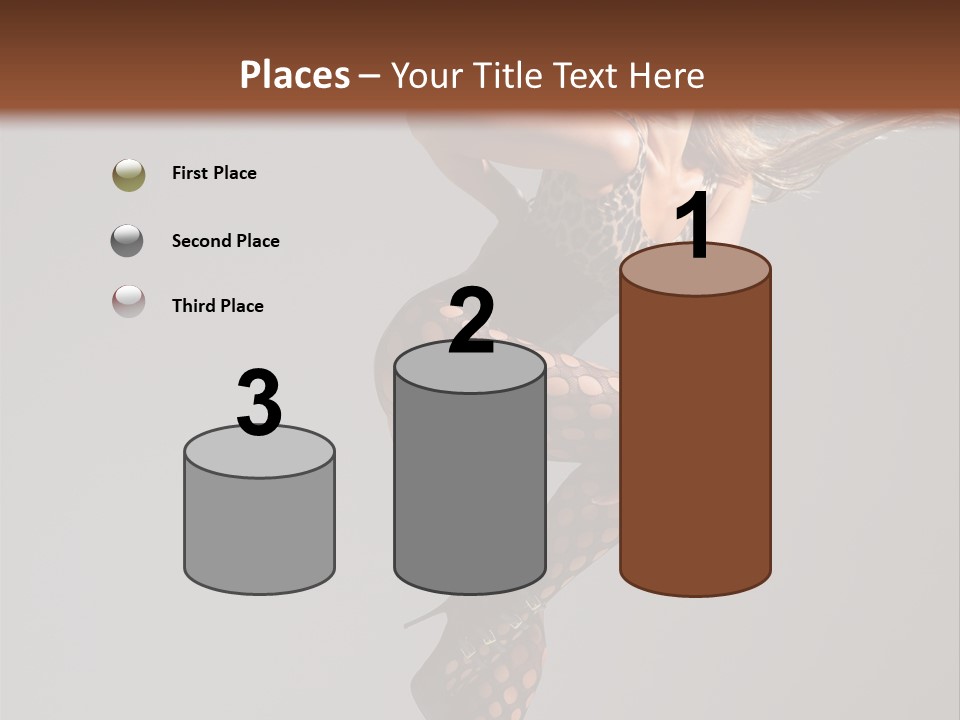 Diva Go Go Woman PowerPoint Template