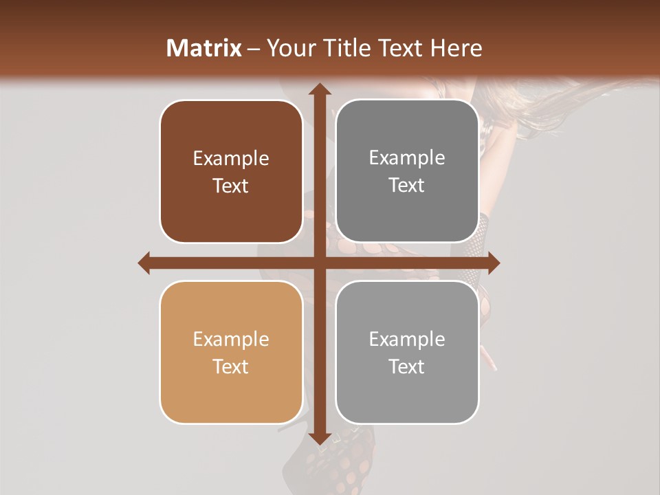 Diva Go Go Woman PowerPoint Template