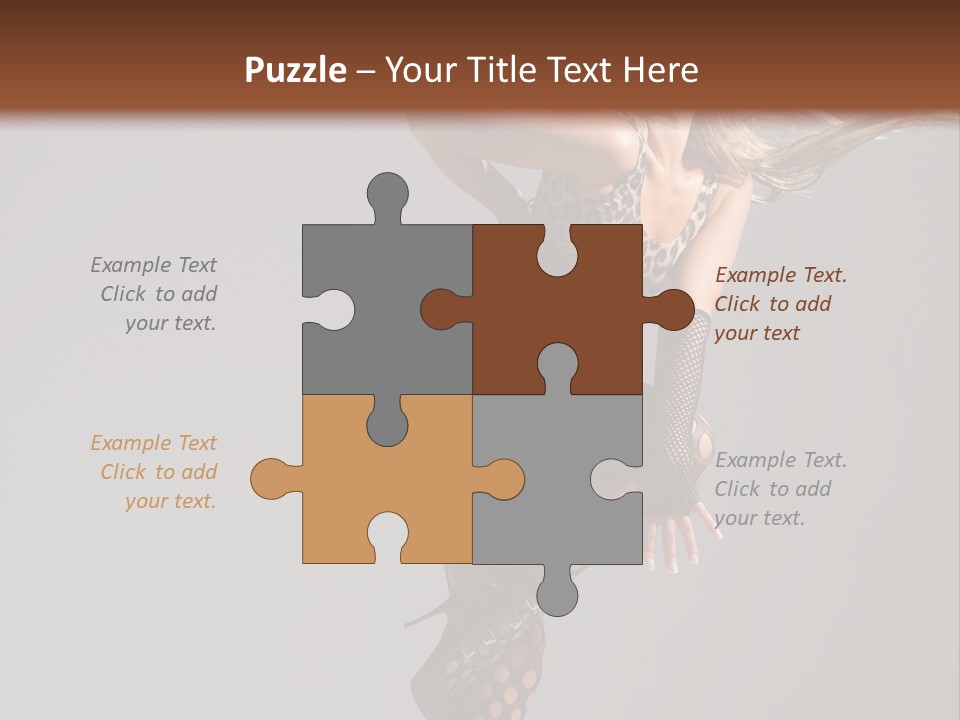 Diva Go Go Woman PowerPoint Template