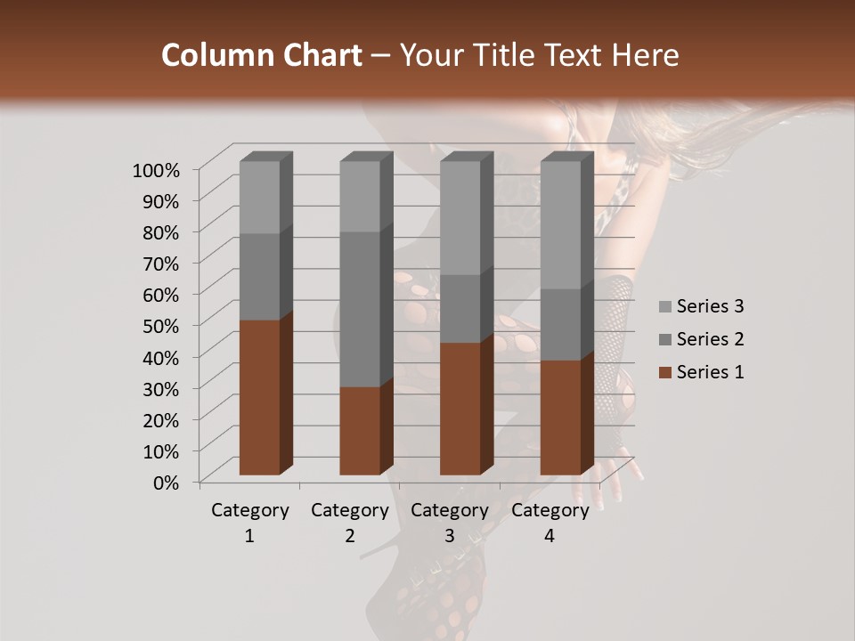 Diva Go Go Woman PowerPoint Template