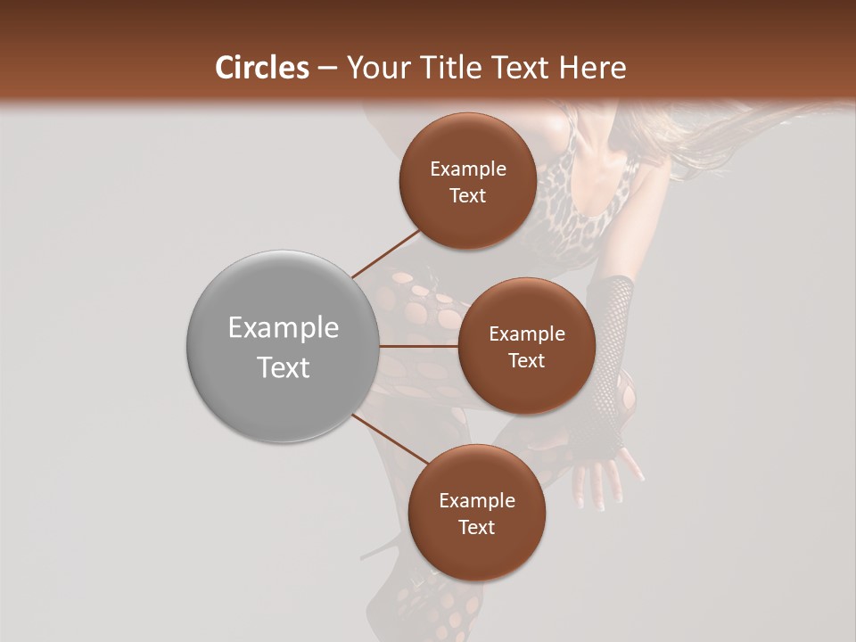 Diva Go Go Woman PowerPoint Template