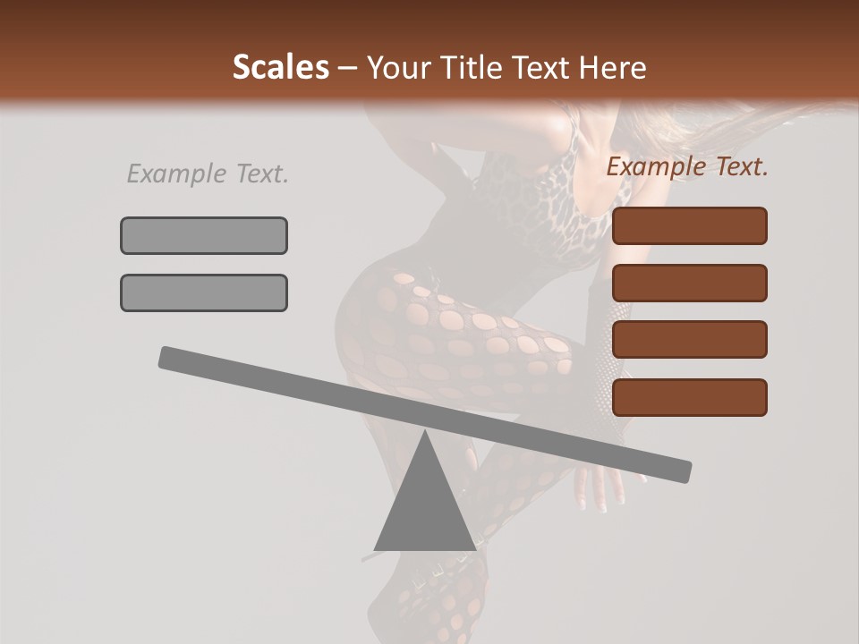 Diva Go Go Woman PowerPoint Template