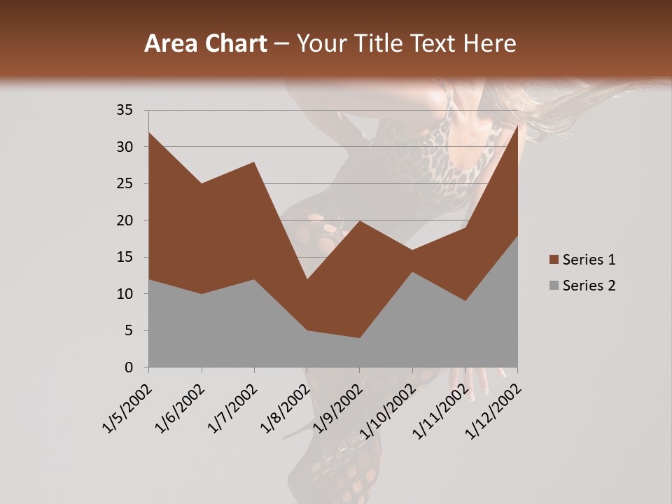 Diva Go Go Woman PowerPoint Template