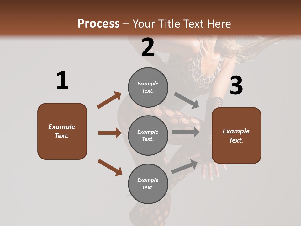 Diva Go Go Woman PowerPoint Template