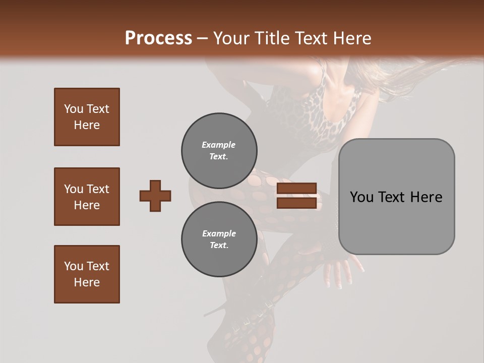 Diva Go Go Woman PowerPoint Template