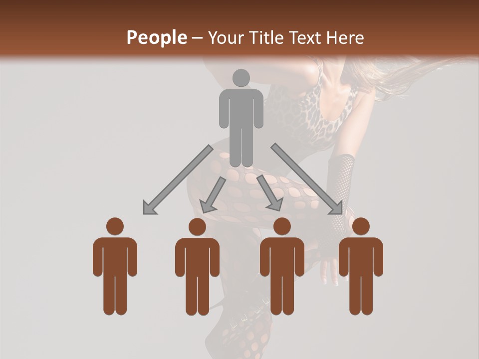 Diva Go Go Woman PowerPoint Template