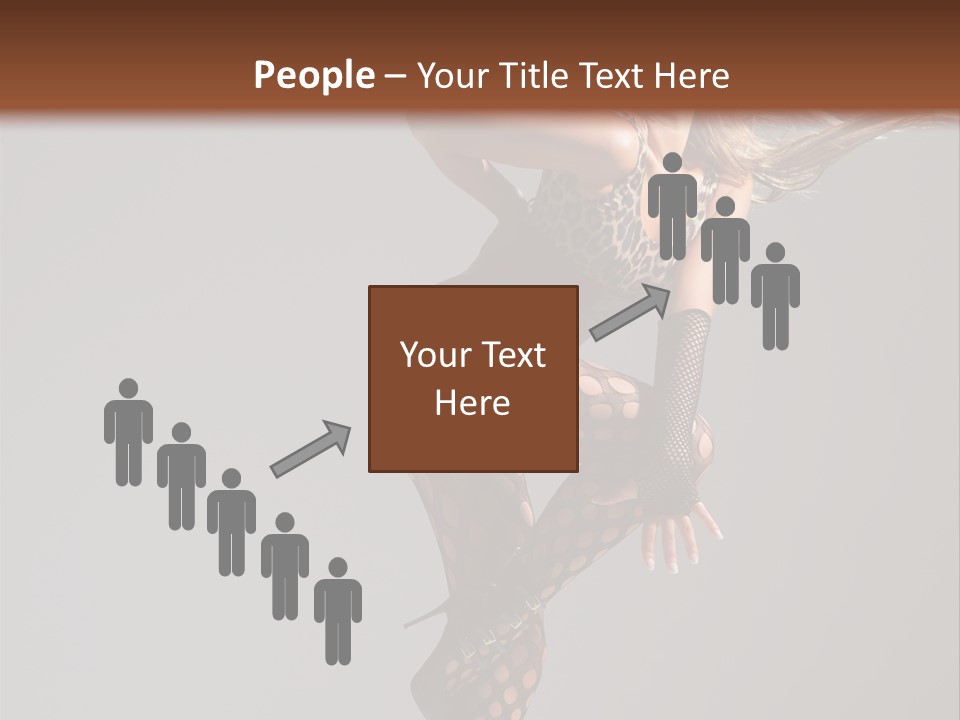 Diva Go Go Woman PowerPoint Template