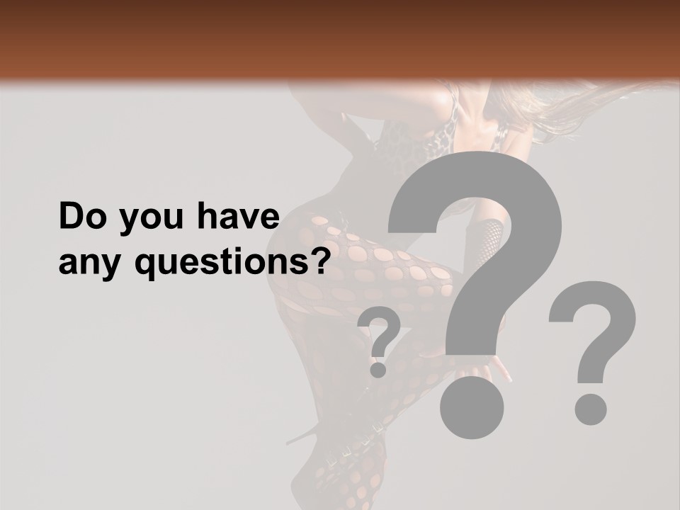 Diva Go Go Woman PowerPoint Template