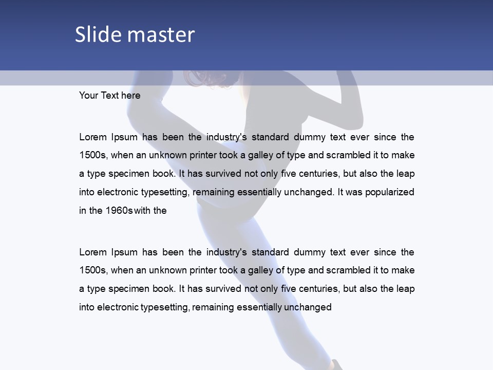 Cool Sensuality One PowerPoint Template