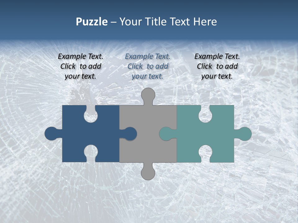 Damage Impact Windscreen PowerPoint Template