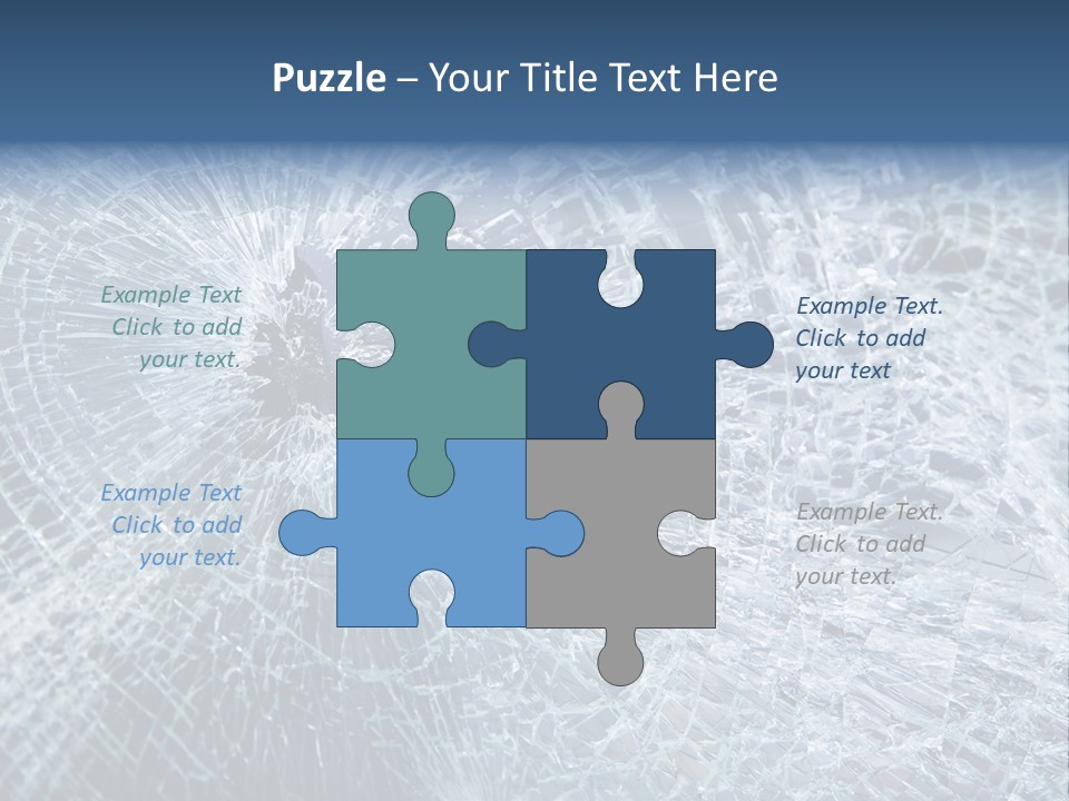 Damage Impact Windscreen PowerPoint Template