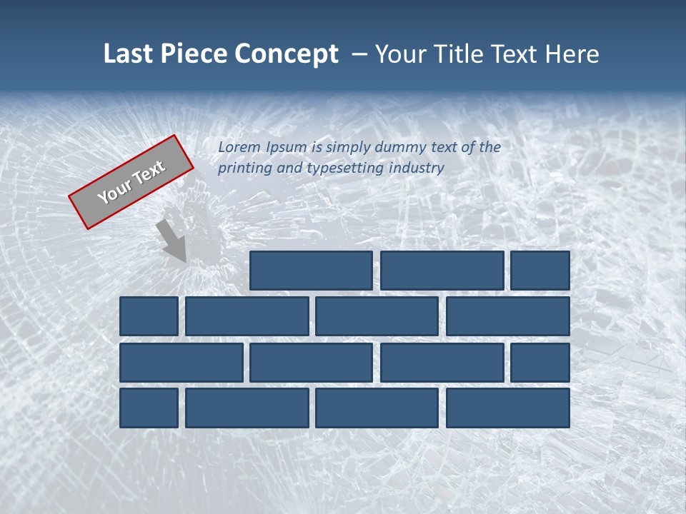 Damage Impact Windscreen PowerPoint Template