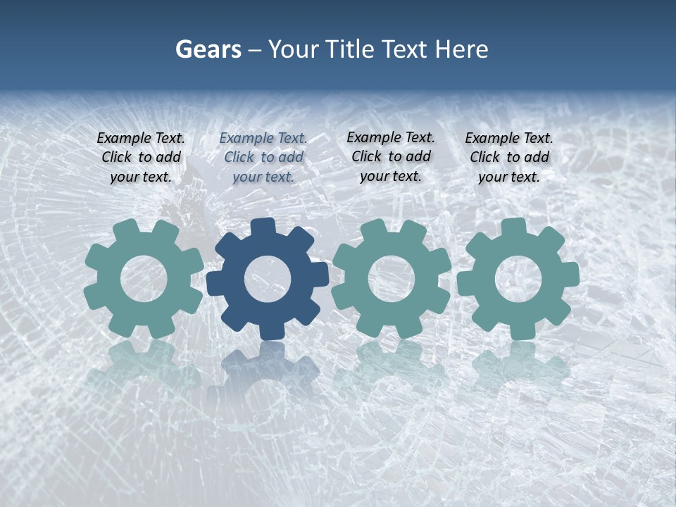 Damage Impact Windscreen PowerPoint Template