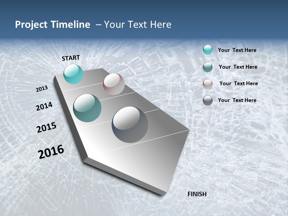 Damage Impact Windscreen PowerPoint Template