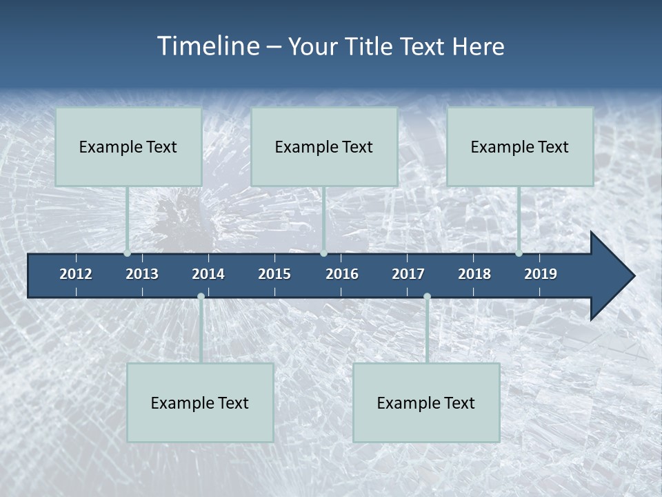 Damage Impact Windscreen PowerPoint Template