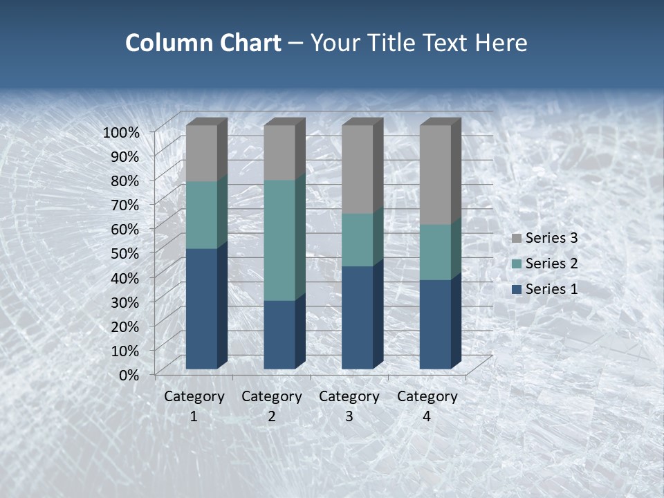 Damage Impact Windscreen PowerPoint Template