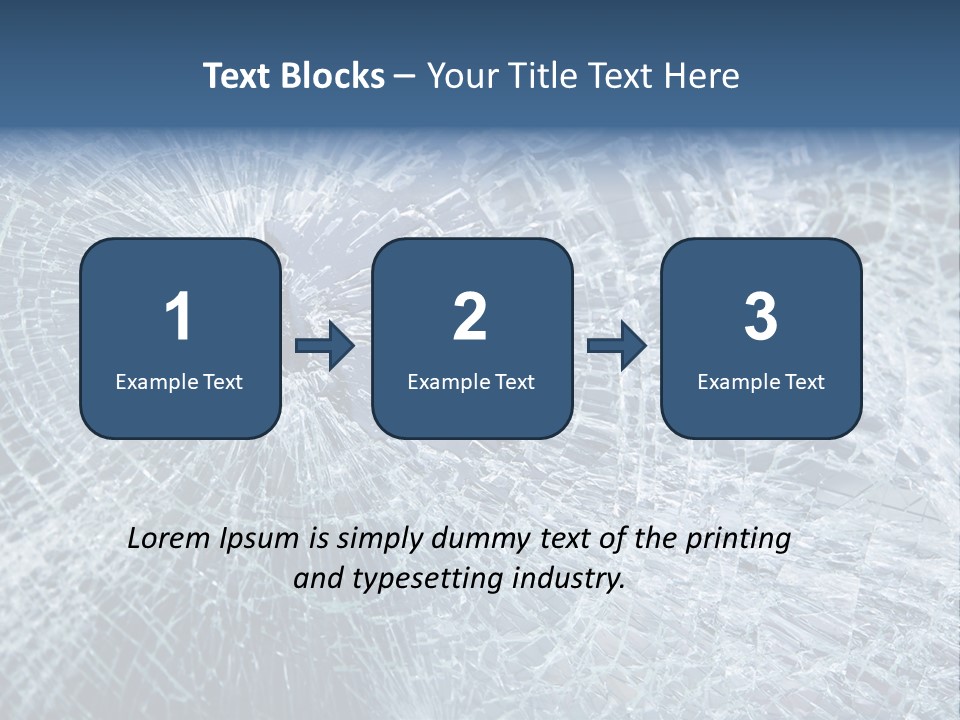 Damage Impact Windscreen PowerPoint Template