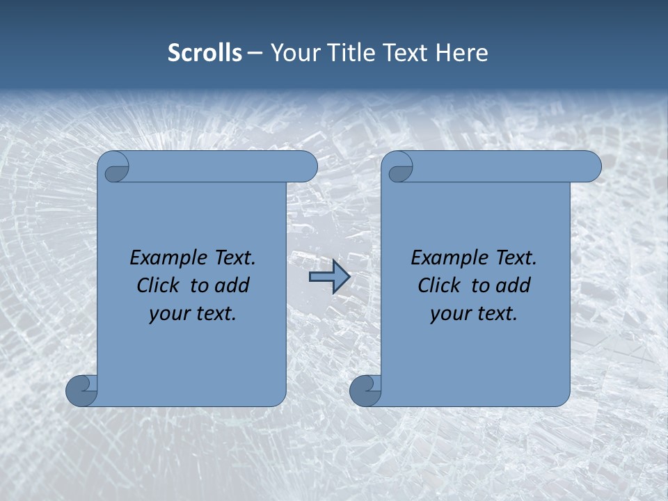 Damage Impact Windscreen PowerPoint Template
