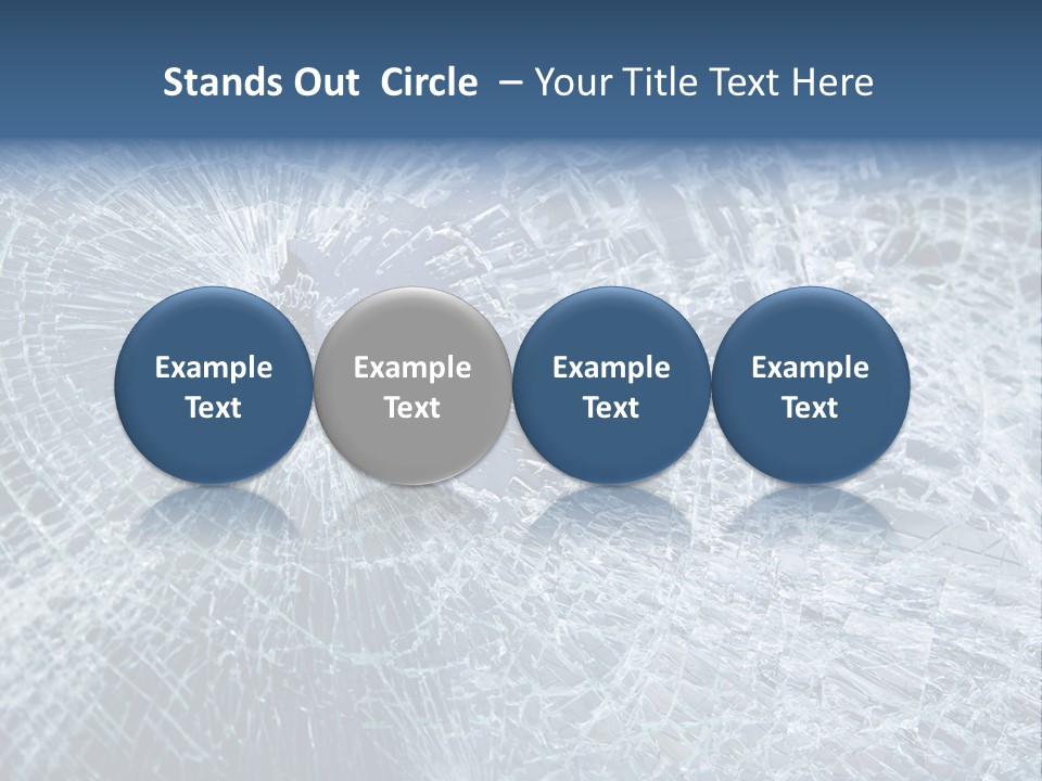 Damage Impact Windscreen PowerPoint Template