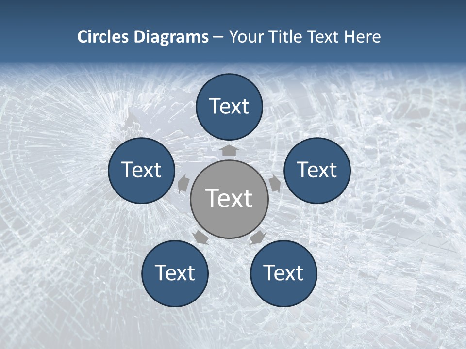 Damage Impact Windscreen PowerPoint Template