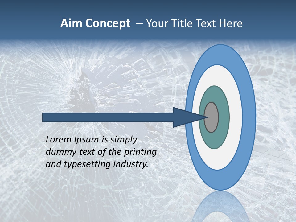 Damage Impact Windscreen PowerPoint Template