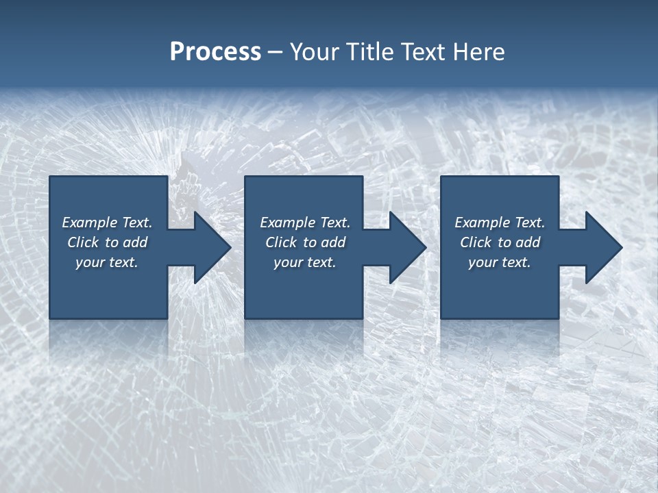 Damage Impact Windscreen PowerPoint Template