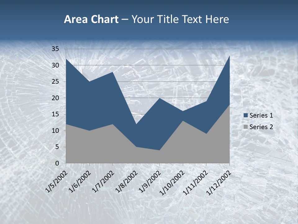 Damage Impact Windscreen PowerPoint Template