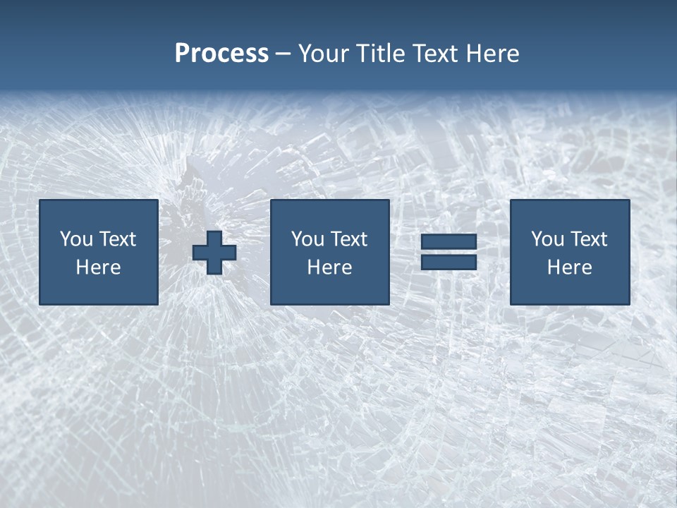 Damage Impact Windscreen PowerPoint Template