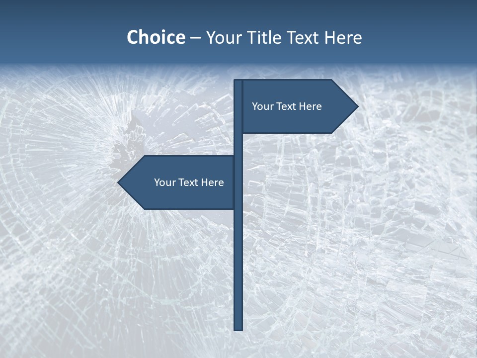 Damage Impact Windscreen PowerPoint Template