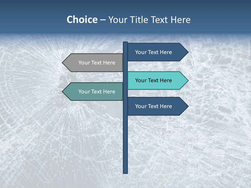 Damage Impact Windscreen PowerPoint Template