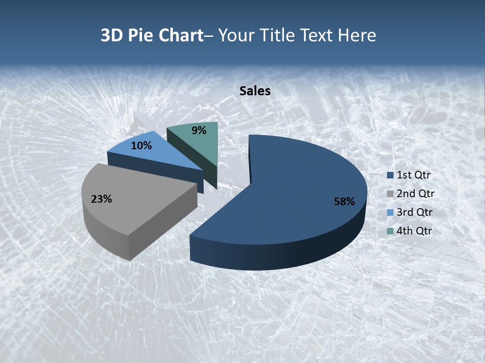 Damage Impact Windscreen PowerPoint Template