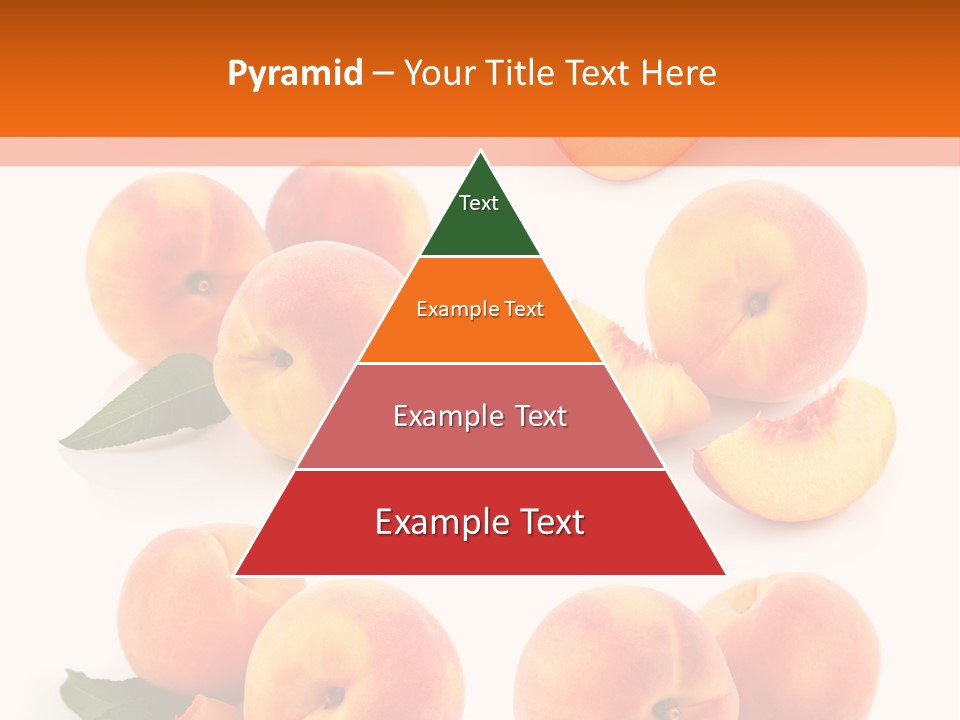 Green Peach Red PowerPoint Template