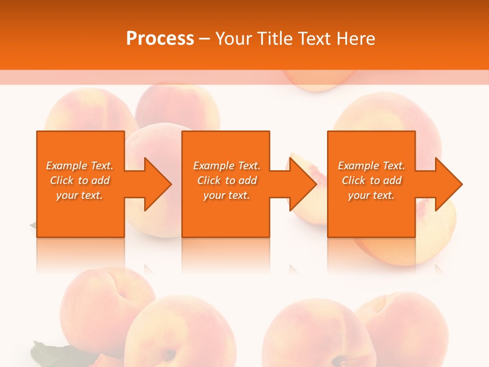 Green Peach Red PowerPoint Template