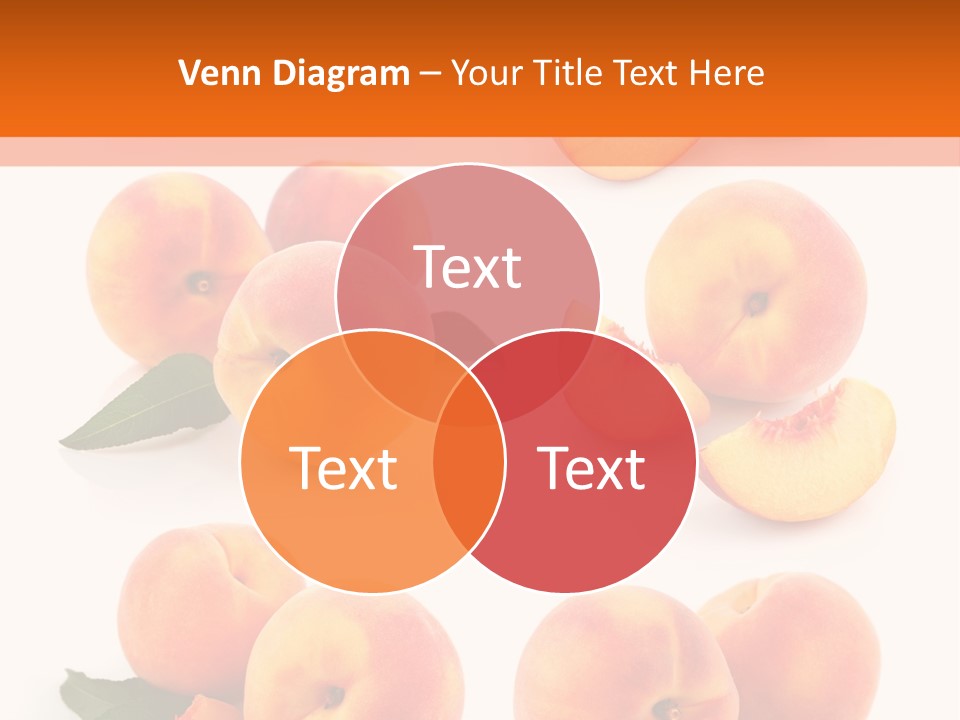 Green Peach Red PowerPoint Template