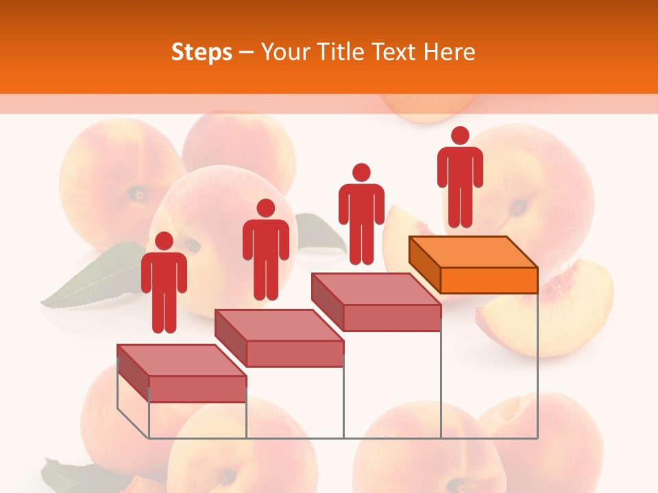 Green Peach Red PowerPoint Template
