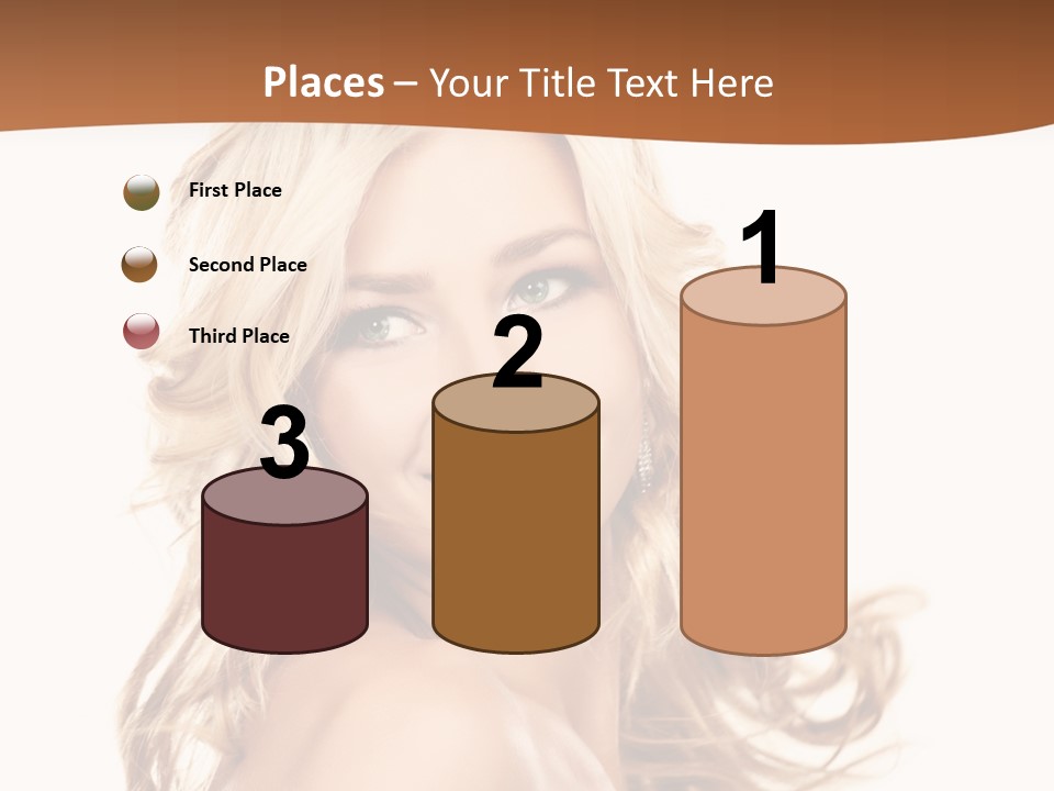 Clean Makeup Curl PowerPoint Template