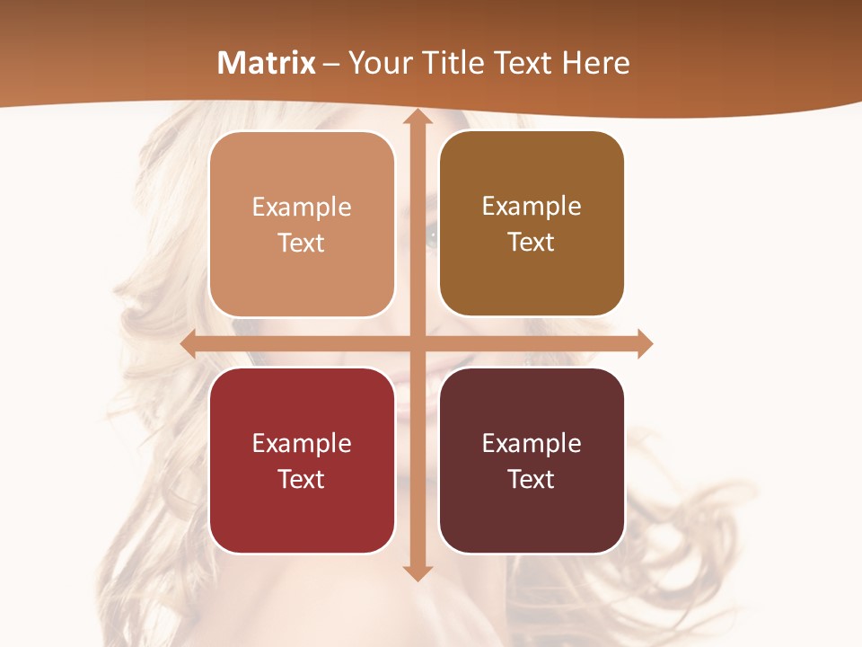 Clean Makeup Curl PowerPoint Template