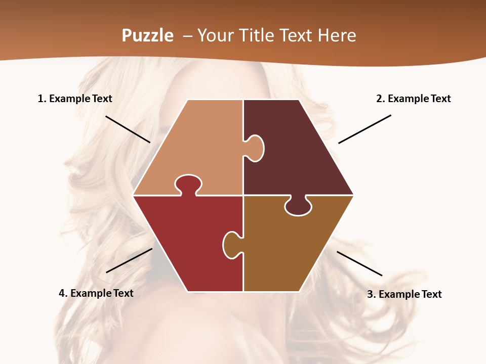 Clean Makeup Curl PowerPoint Template