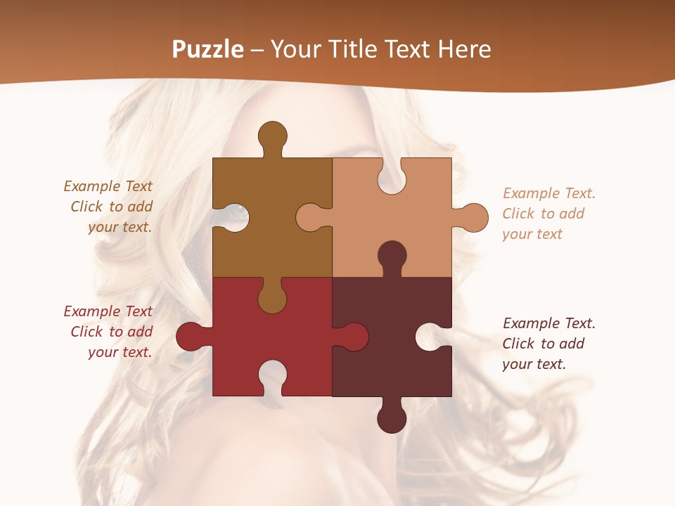 Clean Makeup Curl PowerPoint Template