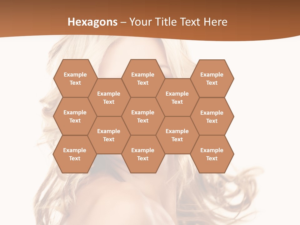 Clean Makeup Curl PowerPoint Template