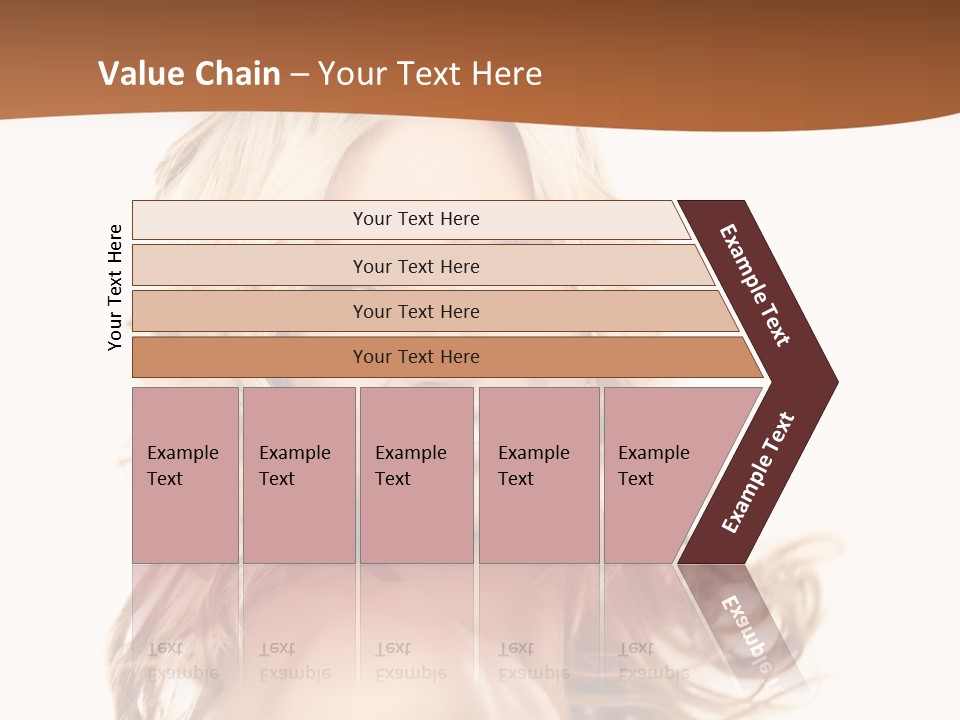 Clean Makeup Curl PowerPoint Template