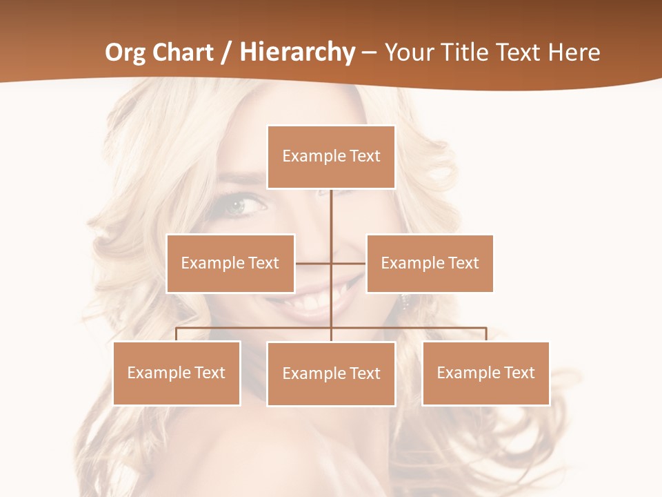 Clean Makeup Curl PowerPoint Template