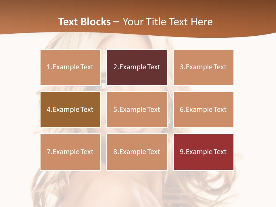 Clean Makeup Curl PowerPoint Template