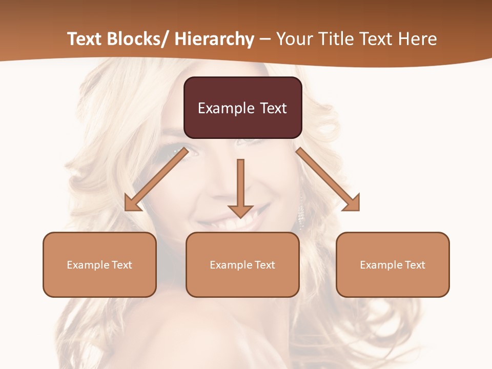 Clean Makeup Curl PowerPoint Template