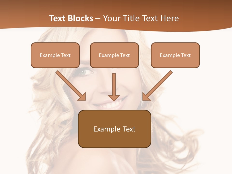 Clean Makeup Curl PowerPoint Template