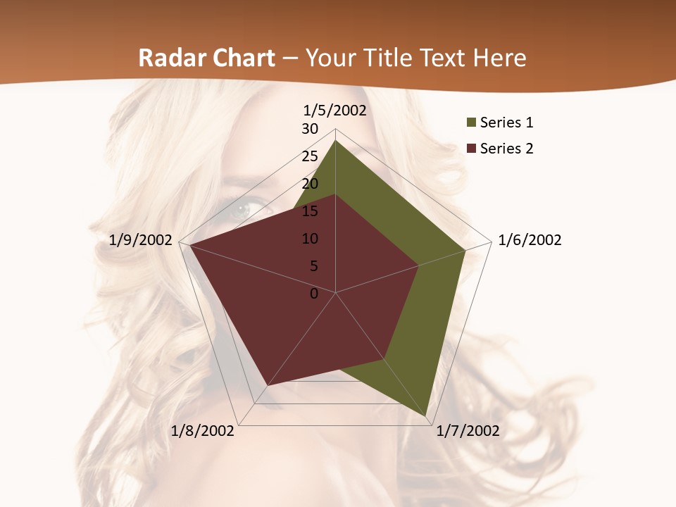 Clean Makeup Curl PowerPoint Template