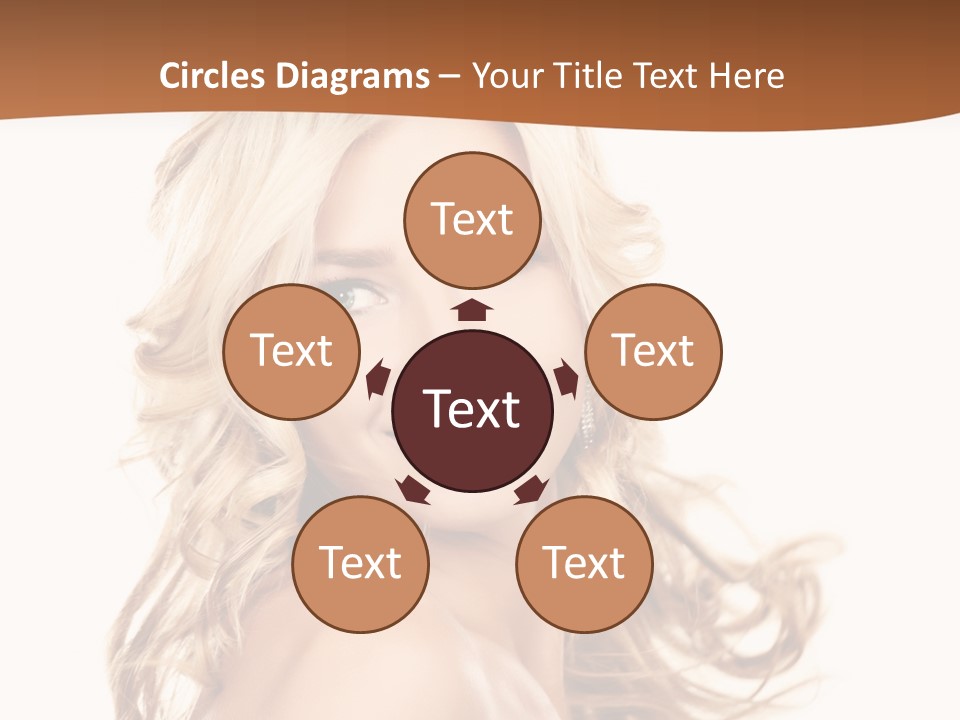 Clean Makeup Curl PowerPoint Template