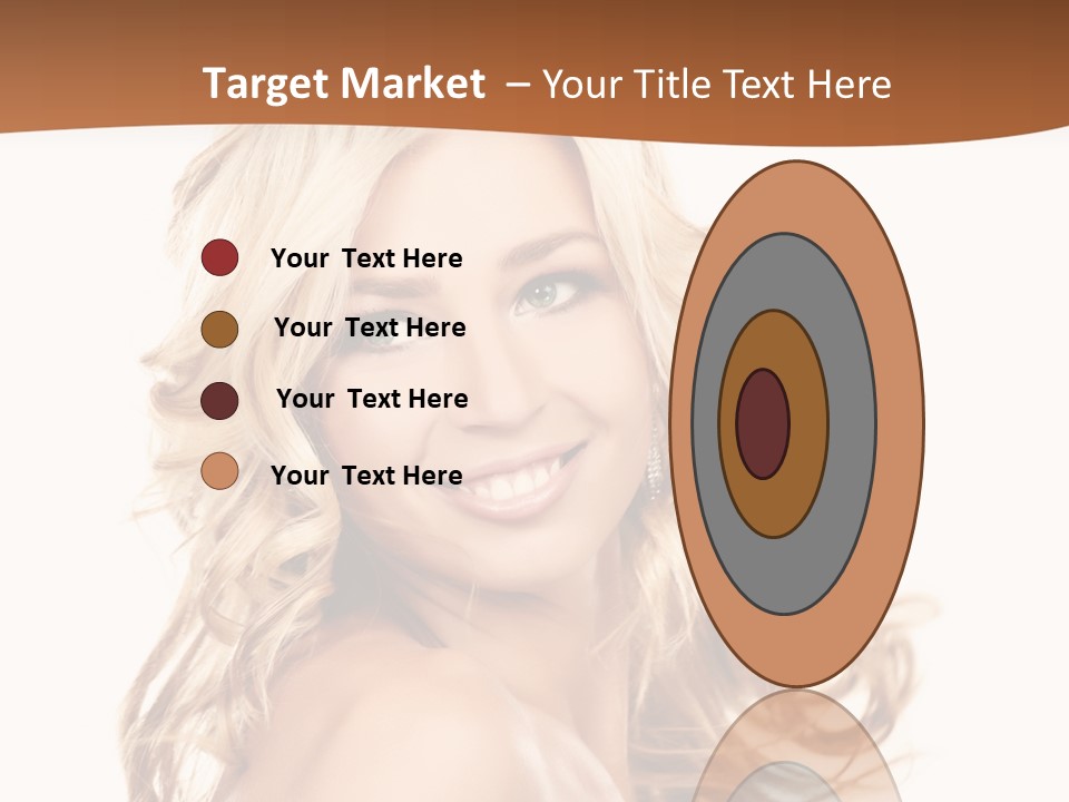 Clean Makeup Curl PowerPoint Template