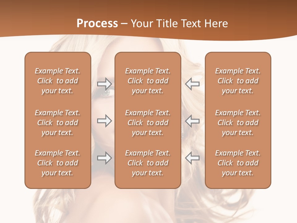 Clean Makeup Curl PowerPoint Template
